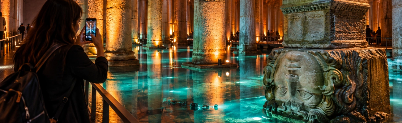Can I Take Photos Inside Basilica Cistern?