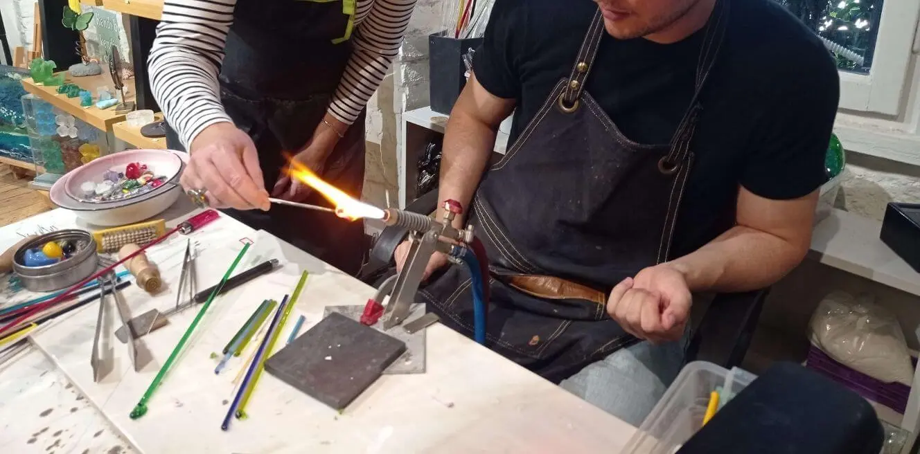 Flame Glass Shaping Workshop
