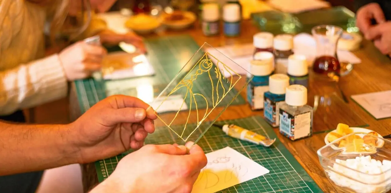 Stained Glass Painting Workshop