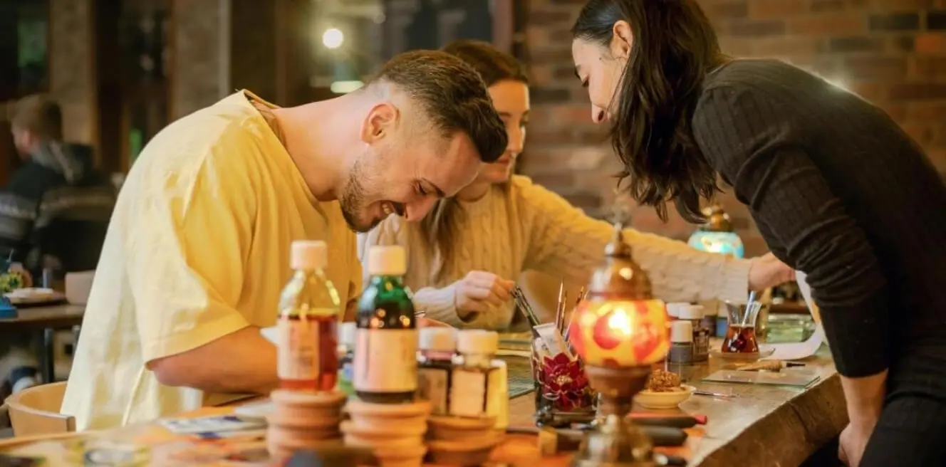 Stained Glass Painting Workshop