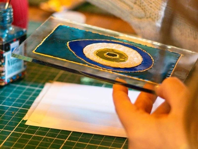 Stained Glass Painting Workshop