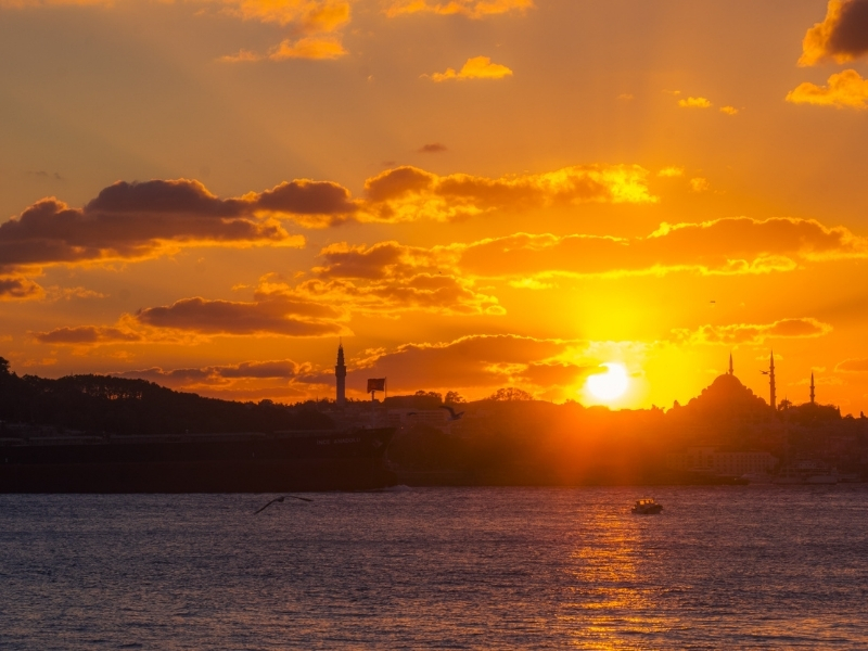Sunset Golden Horn & Bosphorus Cruise