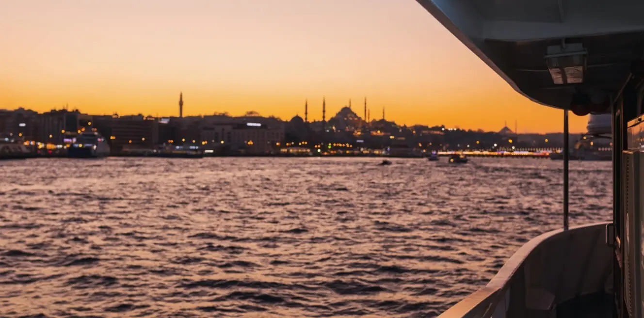 Sunset Golden Horn Bosphorus Cruise