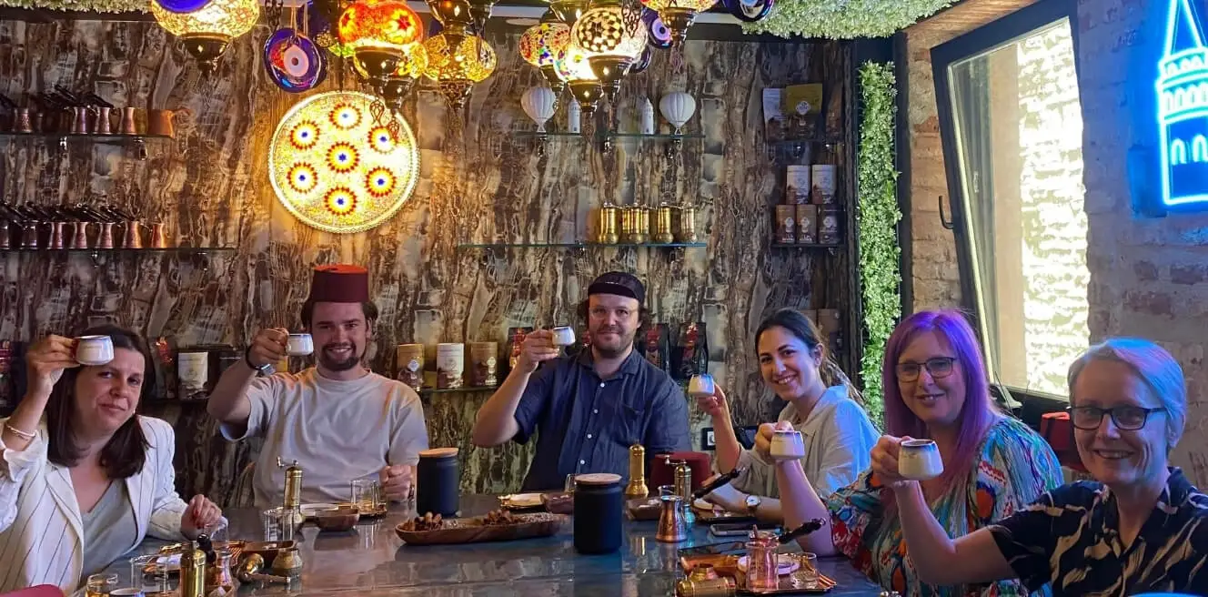 Turkish Coffee Workshop Making On Sand