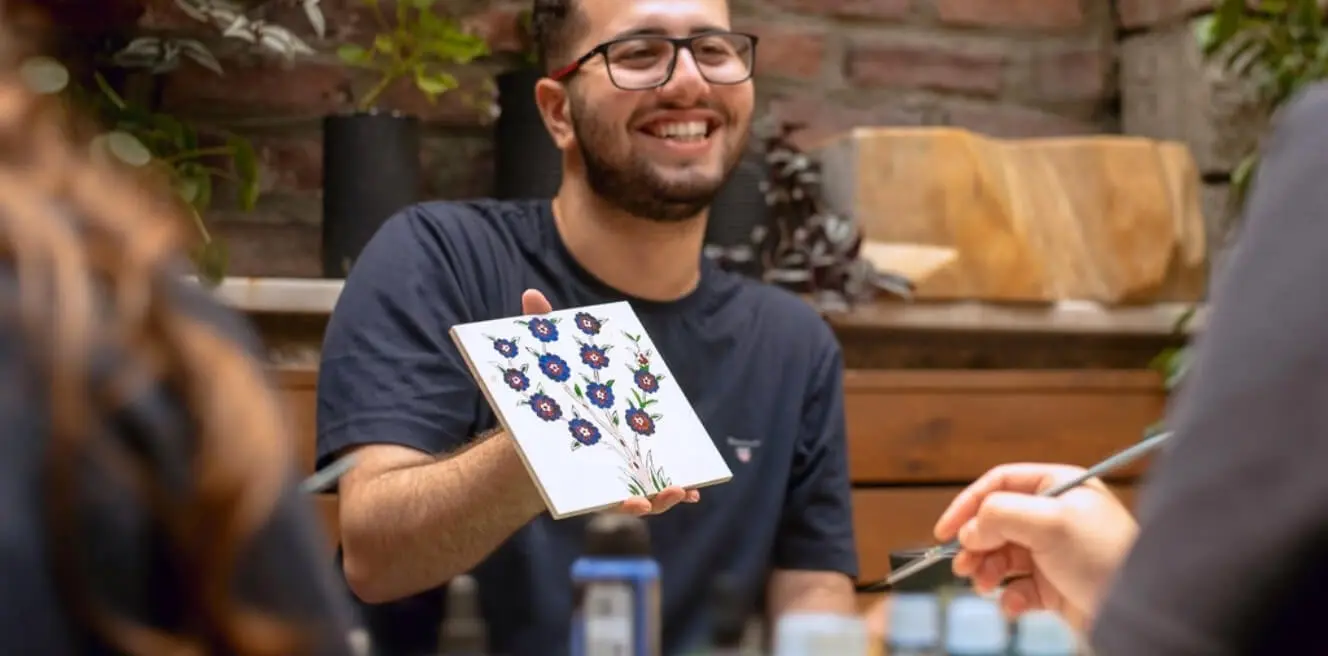 Turkish Tile Ceramic Painting Workshop